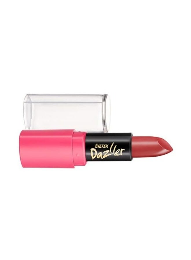 Dazller Eyetex  Lipstick – Brick Red, Rich Matte Finish Lipstick for Women, 4.2g - Image 2